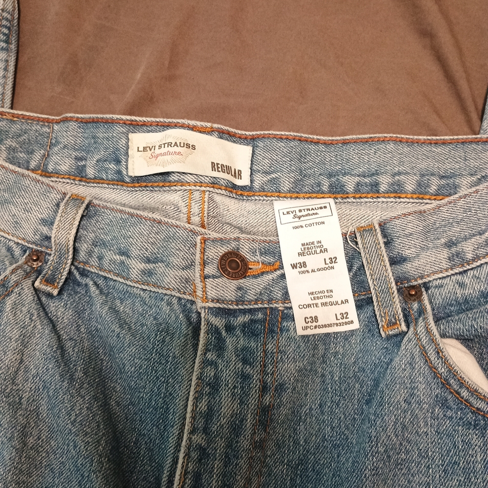 Signature by Levi Strauss Blue Men's Jeans